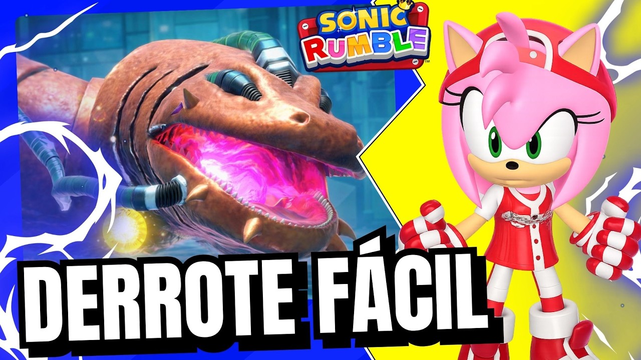 COMO DERROTAR O BIOLIZARD NO SONIC RUMBLE • PEGUE TOP 3