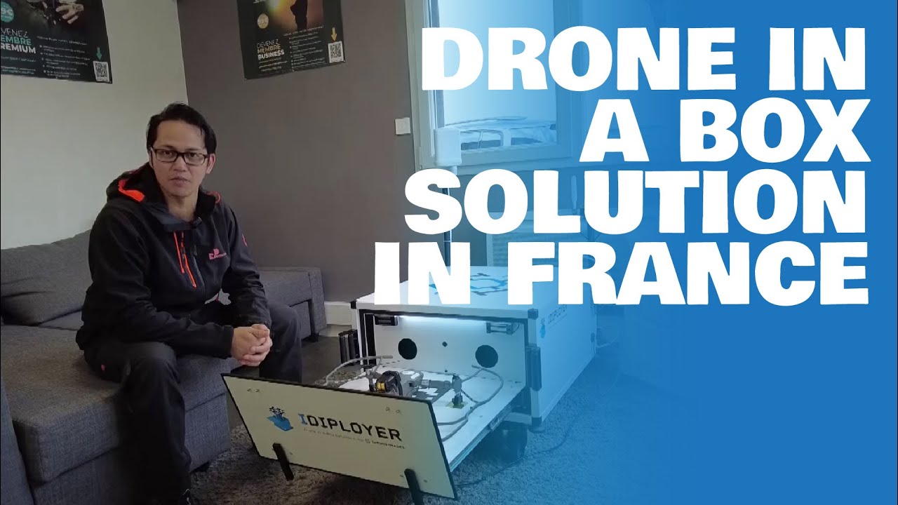 📦Drone in a box solution in France📦