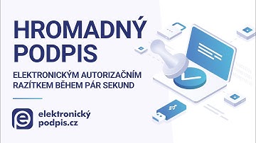 Hromadný elektronický podpis autorizačním razítkem (PDF/A-3b, podpis, časové razítko)