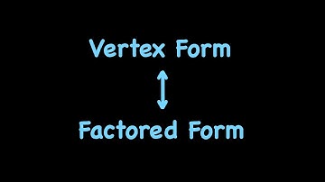 Converting Between Vertex and Factored Form - Algebra 1 Unit 11 Lesson 18