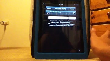 How To Change Your Carrier & Banner Logo On iPhone/iPod Tou