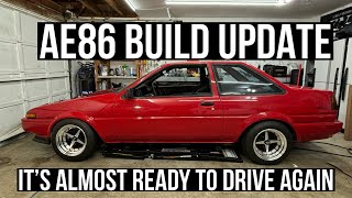 AE86 4age refresh plus wheel and tire swap with key suspension upgrades