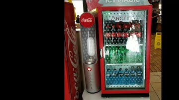 Arctic COKE!!! Machine makes coke into a slush in 20 seconds! For FREE!!!