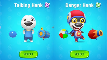 Talking Tom Splash Force - My Talking Hank vs Danger Hank Android iOS Gameplay