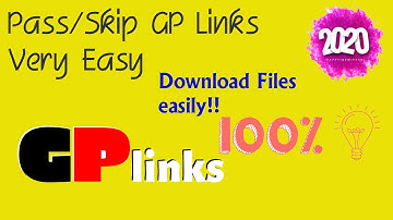 [100%Working]Download files From GP links | Pass&Skip URL Shortener | Latest | 2020