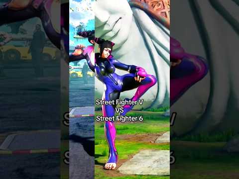 STREET FIGHTER V vs STREET FIGHTER 6 - COMPARAÇÃO