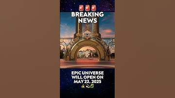 EPIC UNIVERSE OPENING DATE