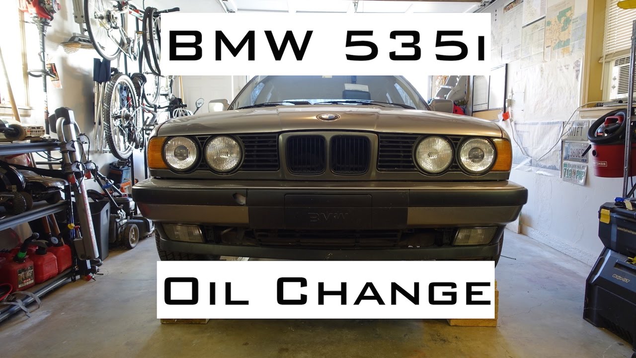 e34 m5 oil change