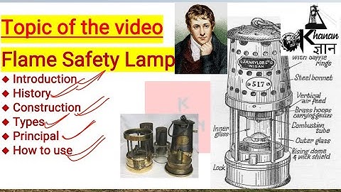 Flame safety Lamp || Mining Equipment || Khanan  ज्ञान