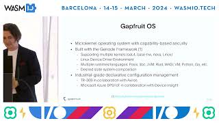 Capabilities all the way down - an OS for WASM by Sid Hussmann @ Wasm I/O 2024