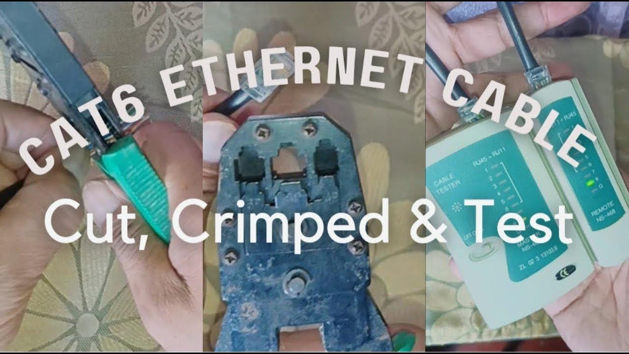 How to make Cat6 cable MakCyberTutorialChannel YouTube