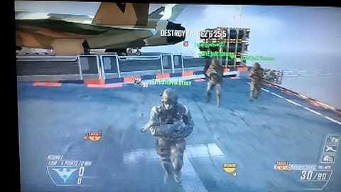 Across the map Combat Axe on Carrier