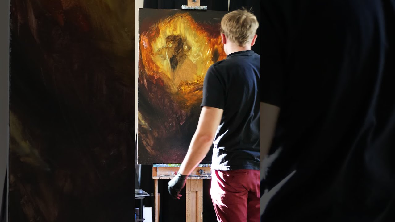 Lord Of The Rings Massive Painting Balrog V Gandalf