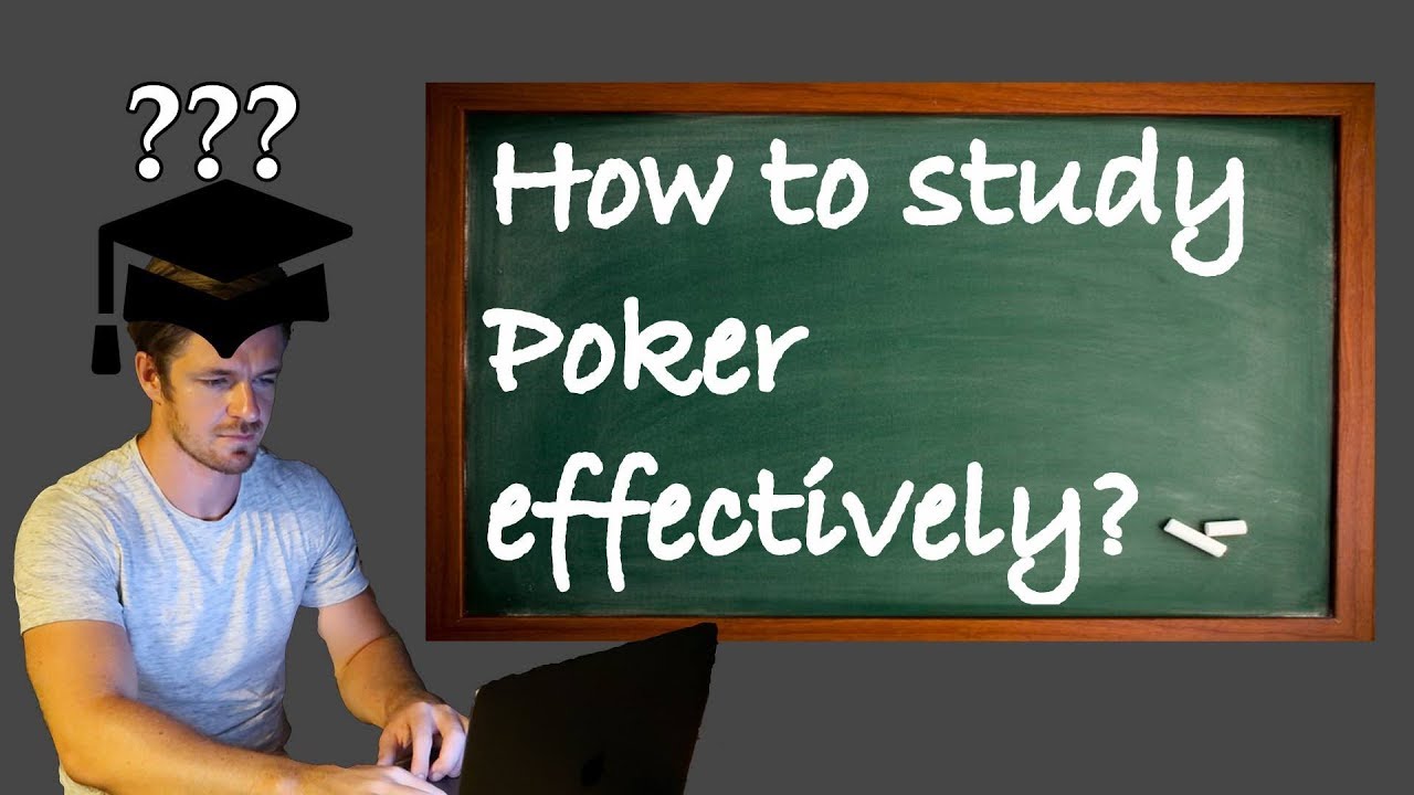 POKER QUESTIONS HOW TO STUDY POKER EFFECTIVELY EPISODE 3 YouTube