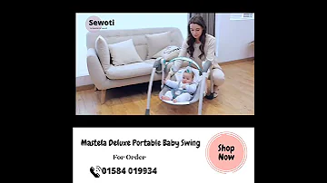 Mastela Deluxe Portable Baby Swing