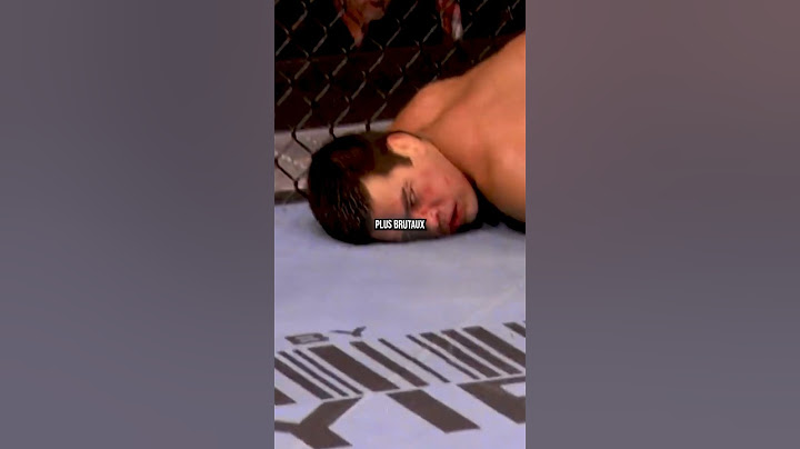 🥶 L’UFC d’avant était sauvage…