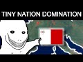 You will dominate as small countries in rise of nations  rise of nations guide