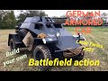 Homemade German Armored Car💥Battlefield Action 💣Lauer Farm Ohio  2021