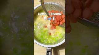 Sup Telur Kuah Sosis