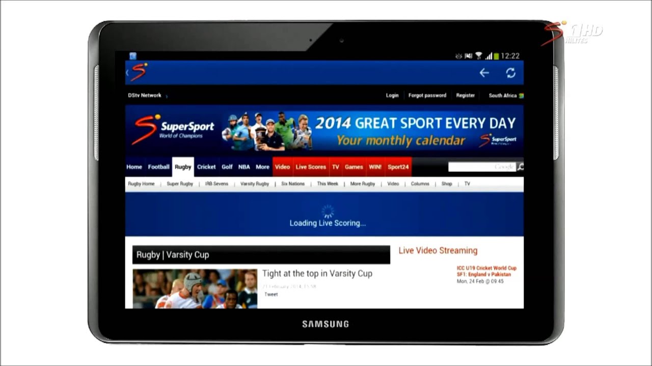 Rugby That Rocks SuperSport app promo