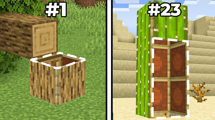 Construí as Bases Mais Escondidas do Minecraft