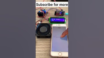 Brushless motor speed controller using NodeMCU #arduino #NodeMCU