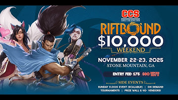 CCS - Riftbound $12k - Round 2 - Collin Etheridge vs Challenger TCG