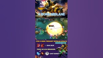 Hero Midlane XBorg Build Versi Maull Gaming Counter Xavier