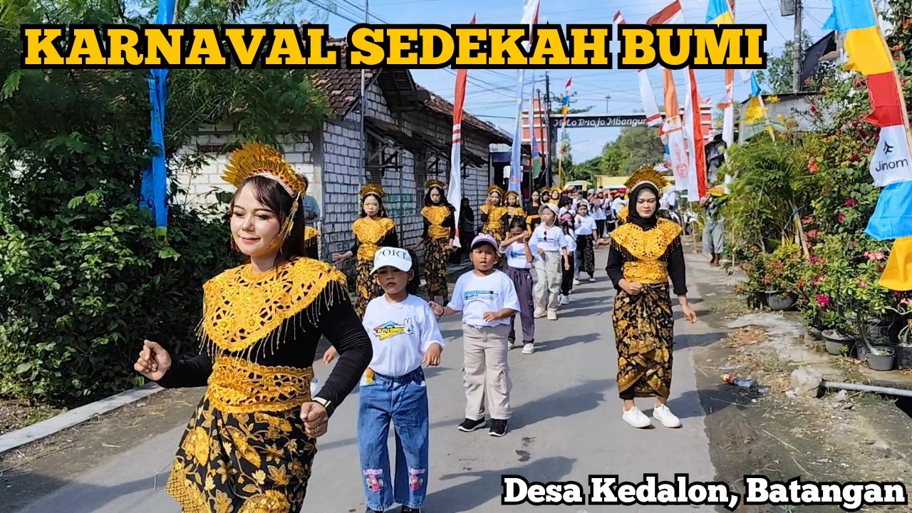 Karnaval Sedekah Bumi Desa Kedalon Kecamatan Batangan, Pati 2025