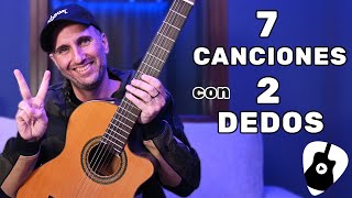 Aprende 7 Canciones De Rock Para Principiantes En Guitarra ¡Con Solo 2 Dedos!