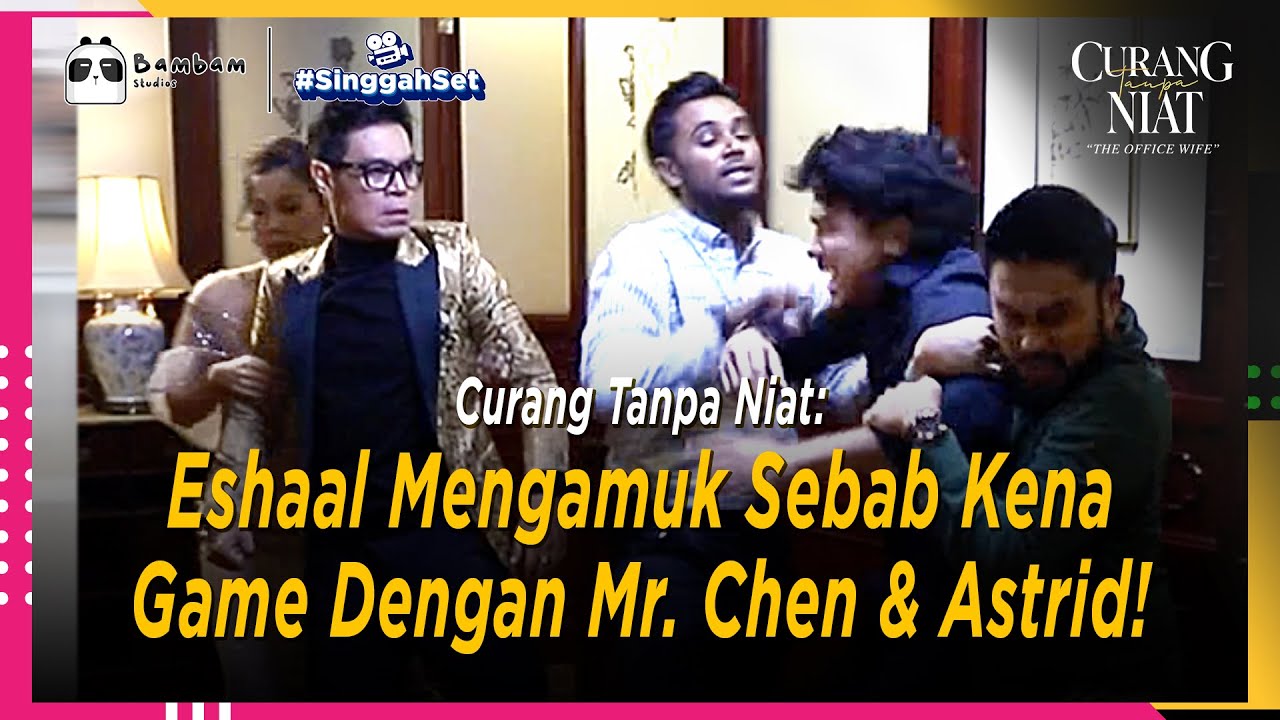 Eshaal Mengamuk Sebab Kena Game Dengan Mr. Chen & Astrid! | Singgah Set