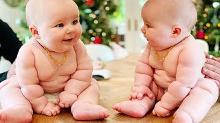 Le bonheur avec des bébés jumeaux