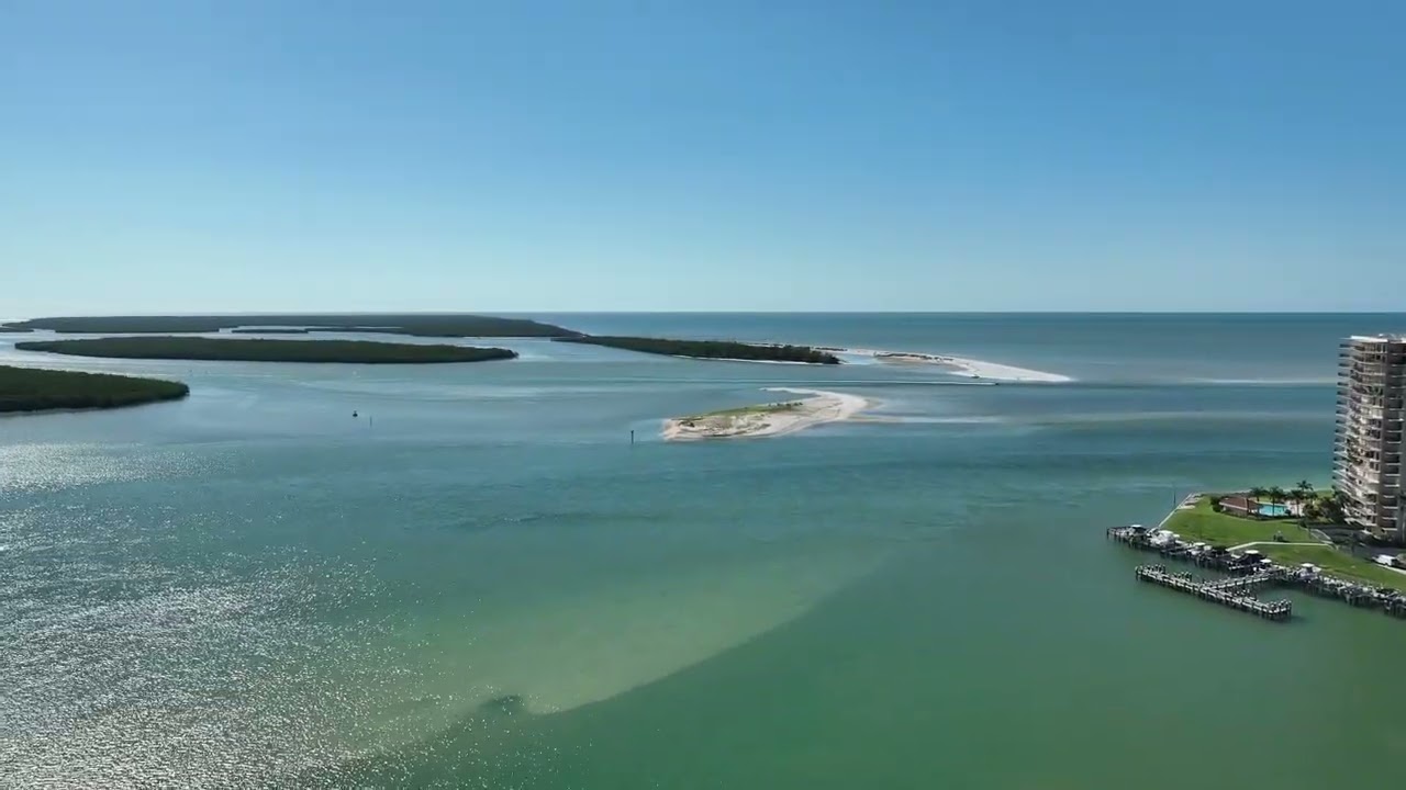 Лодочный спуск в парке Каксамбас, остров Марко, Флорида