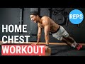 At home chest workout sweat guaranteed