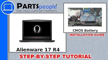 Dell Alienware 17 R4 (P12S001) CMOS Battery How-To Video Tutorial
