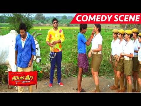 Dhanraj Full Comedy With Lady Constables - Full Comedy - Current Theega Movie Scenes