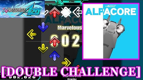 【DDR A20】 ALPACORE / Cranky [DOUBLE CHALLENGE] 譜面確認+Clap