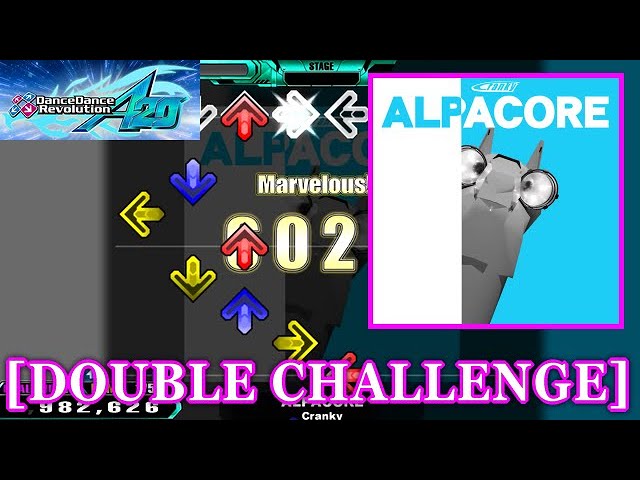DDR A20】 ALPACORE / Cranky [DOUBLE CHALLENGE] 譜面確認+Clap