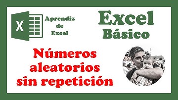 Cómo generar números aleatorios enteros sin repetición 🎲 en Excel. Ejemplo lotería - Excel Básico