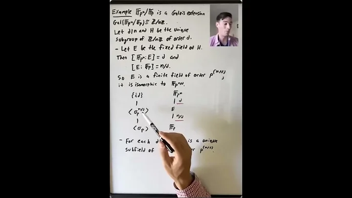 Properties of the Galois Correspondence (Algebra 3: Lecture 20 Video 2)