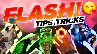 MASTER Techniques For Every FLASH Agent in Valorant!!