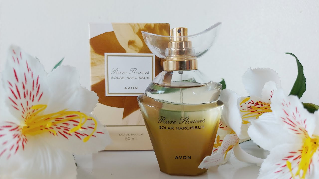 PERFUME RARE FLOWERS SOLAR NARCISSUS ( AVON ) RESENHA YouTube