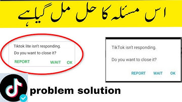 How To Fix Tik Tok Isn