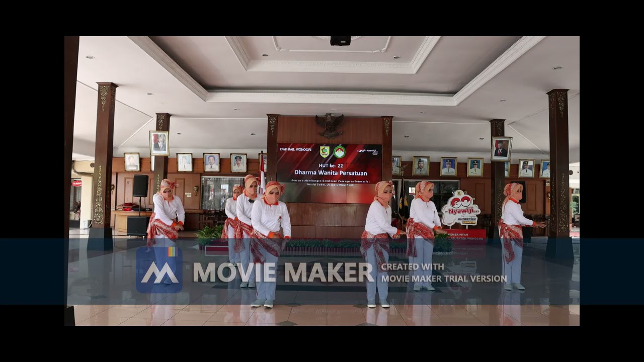 Senam Stay At Home DWP Wonogiri