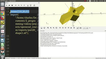 Importing/Exporting STL/DXF Files-OpenSCAD Tutorial 20