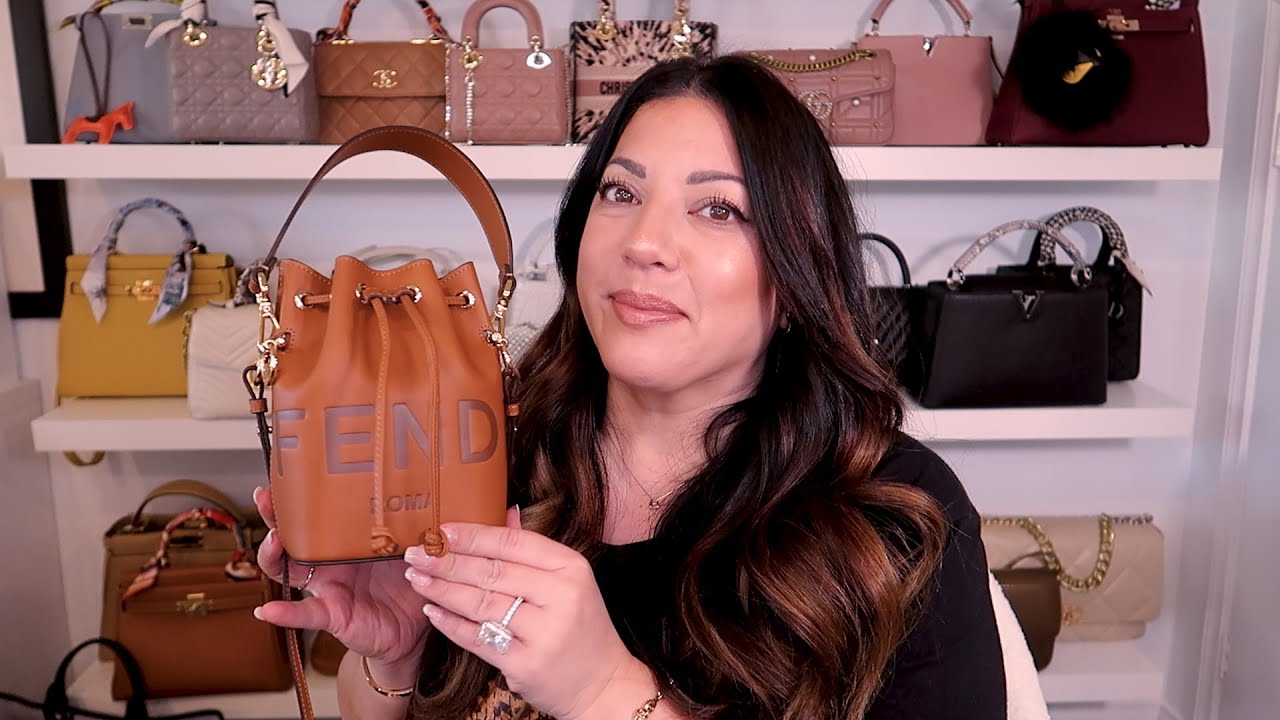 fendi mon tresor bucket bag