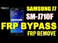 SAMSUNG J7 2016 SM-J710F ANDROID 7.0 BYPASS FRP REMOVE | KasturiTechtronics |