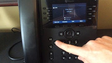 VVX 450 Voicemail Tutorial