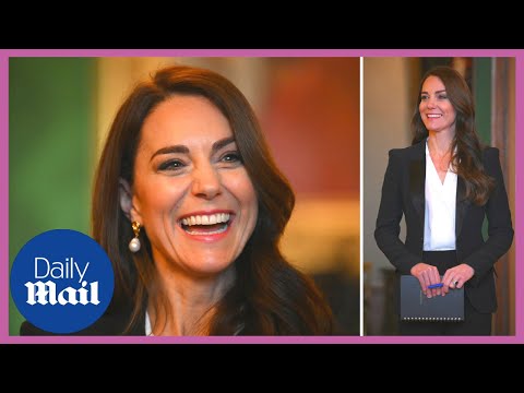Kate middleton launches children's early years campaign