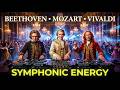 Beethoven, Mozart & Vivaldi | Intense Symphonic Techno | Deep Focus Mix